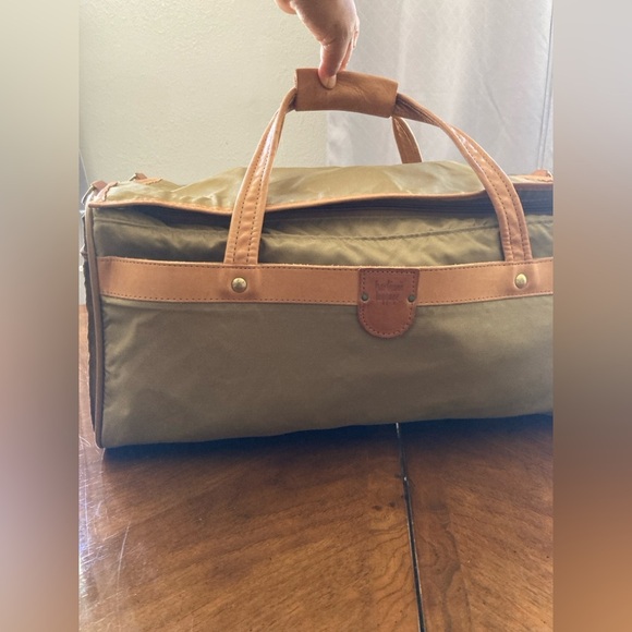 Vintage Hartmann Nylon/Leather Unisex Duffle Bag - Picture 2 of 13